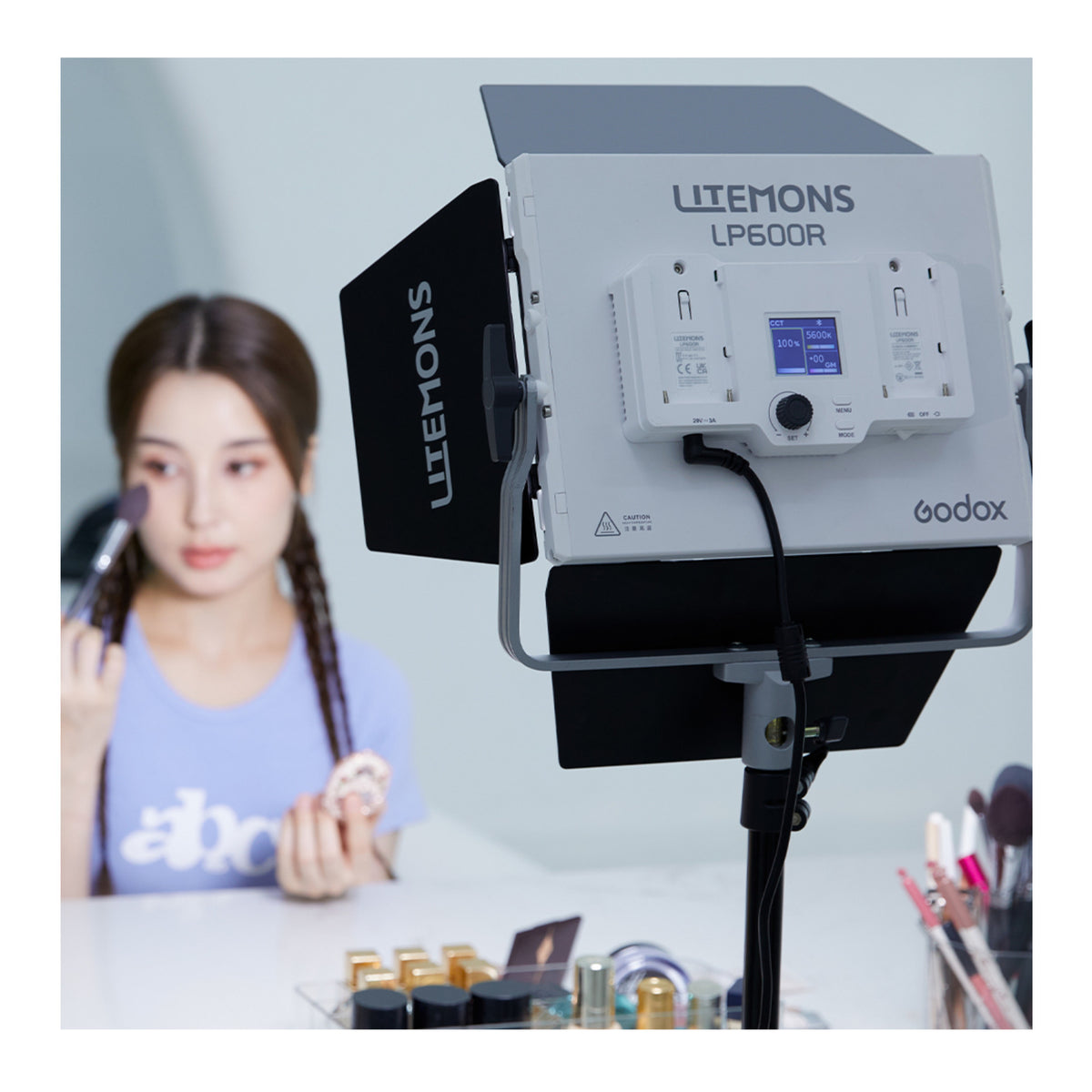 Godox Litemons LP600R 60W RGB LED Light Panel with HSI/GEL/FX Modes (Open Box)