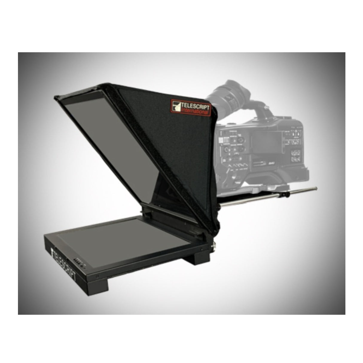 Telescript FPS-190F-SDI 19-Inch Teleprompter with SDI High-Bright Fold & Go Battery and Quick Mount