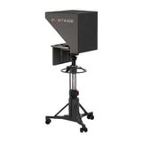 Fortinge ROBO 24-Inch High-Brightness Studio Teleprompter for PTZ Cameras with Sleek Design (Black)