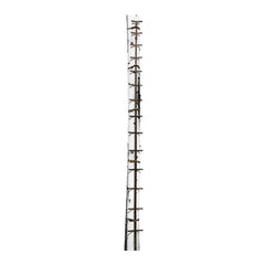 Hawk Traction 20 Feet Stacking Mud Stick with Dual Sided Non Slip Steps (Open Box)