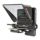 Fortinge Mobile Teleprompter with Six Lens Adapter Rings for DSLR and 5.8-Inch Smartphones