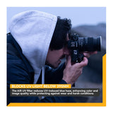 NiSi Air UV Protection Filter with 99.9 Percent Peak Transmission and 48-Layer ULRC Coating (105mm)