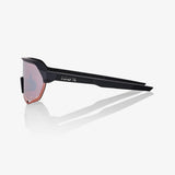 100% S2 Sunglasses Soft Tact Black HiPER Lens