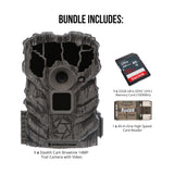 Stealth Cam Browtine 14MP Camera (9-Pack) with Memory Card (9-Pack) Bundle