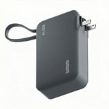 ReelCharge 10,000 mAh 65W Power Bank Flex (Gray)