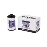 Ilford Delta 3200 Professional Black and White Print Film 35 mm, 36 Exposures (Pack of 3)