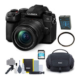 Panasonic LUMIX G97 Micro Four Thirds Mirrorless Camera (Black) with Gadget Bag and Battery Bundle