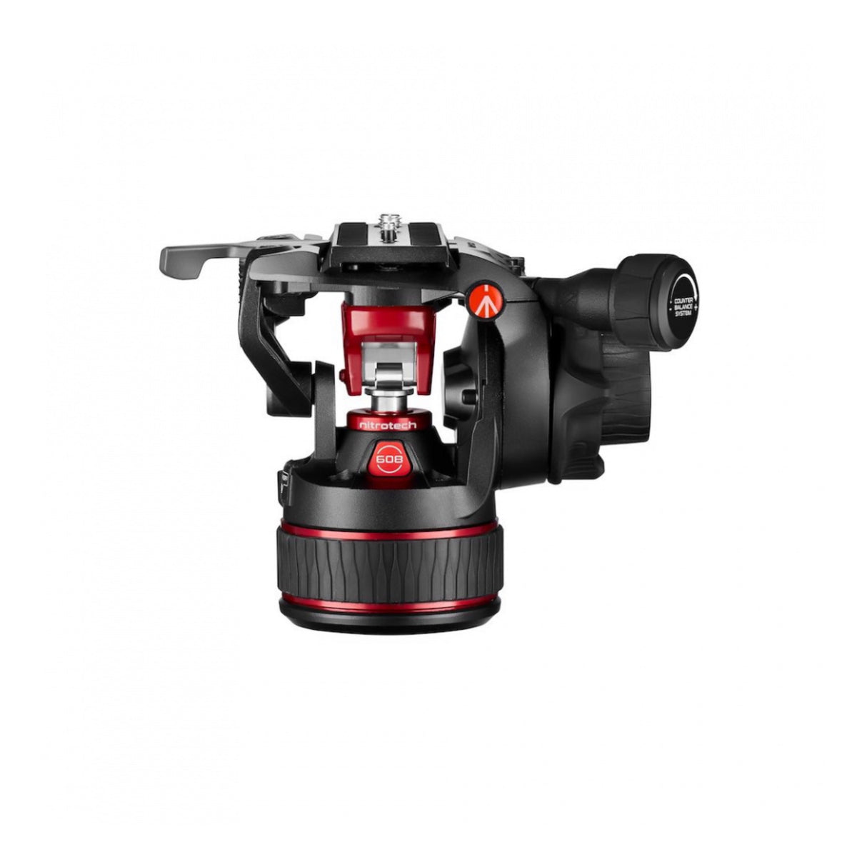 Manfrotto 608 Nitrotech Fluid Video Head Continuous Counterbalance and Ultra-Smooth Motion Control