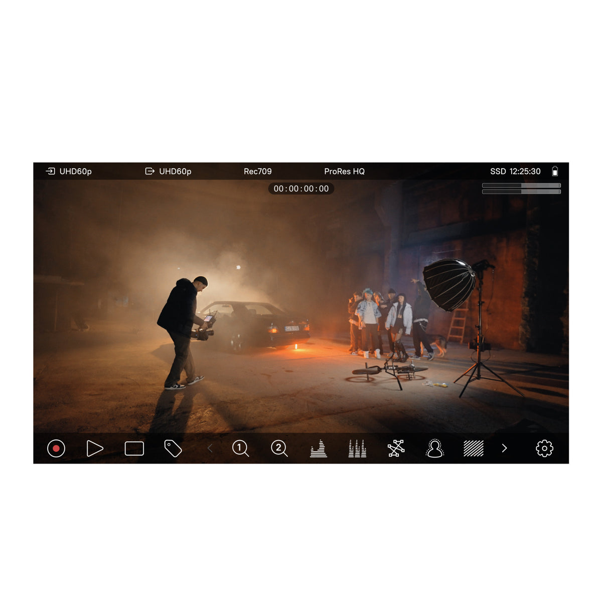 Atomos Ninja 5.2-Inch Touchscreen 1000nit HDR Monitor-Recorder and Universal Accessory Kit Bundle