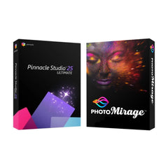 Corel Pinnacle Studio 25 Ultimate and PhotoMirage Bundle (Windows) (Open Box)