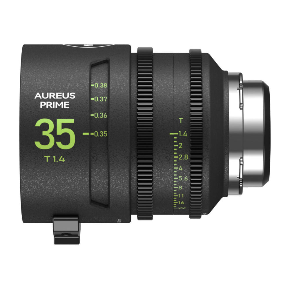 NiSi 35mm Aureus Prime Full Frame T1.4 Cinema Lens with Virtually Zero Focus Breathing (PL Mount)