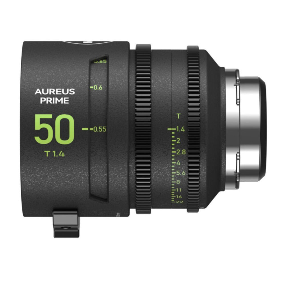 NiSi 50mm Aureus Prime Full Frame T1.4 Cinema Lens with Virtually Zero Focus Breathing (PL Mount)