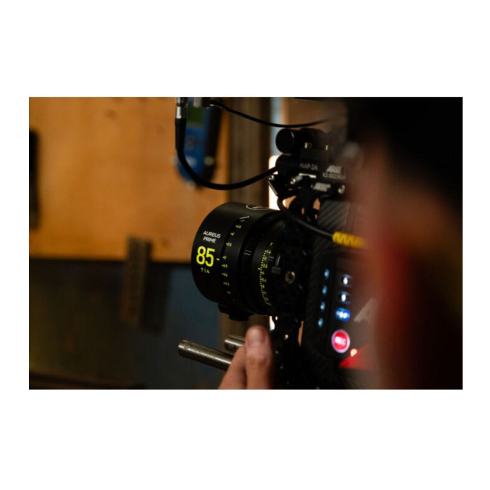 NiSi 85mm Aureus Prime Full Frame T1.4 Cinema Lens with Virtually Zero Focus Breathing (PL Mount)