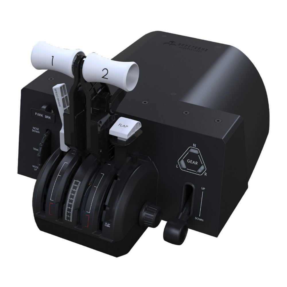 Honeycomb Aeronautical Bravo Throttle Quadrant Lite Black with Parking Brake (Open Box)
