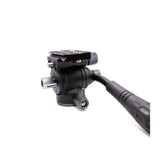 Painted Arrow Ultralight Micro Fluid Head - 6.6 lb (Load Capacity), Black