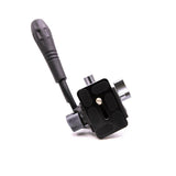 Painted Arrow Ultralight Micro Fluid Head - 6.6 lb (Load Capacity), Black