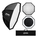 Profoto Softbox 4-Feet Octa Light Modifier (White Interior), Softgrid Octa, and Edge Mask Bundle