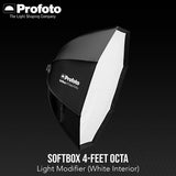 Profoto Softbox 4-Feet Octa Quick Set-Up Light Modifier (White Interior) and Octa Softgrid Bundle