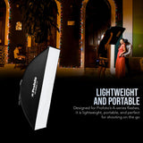 Profoto Clic 1x3-Feet Lightweight Portable Softbox with Integrated Handle and Clic Softgrid Bundle
