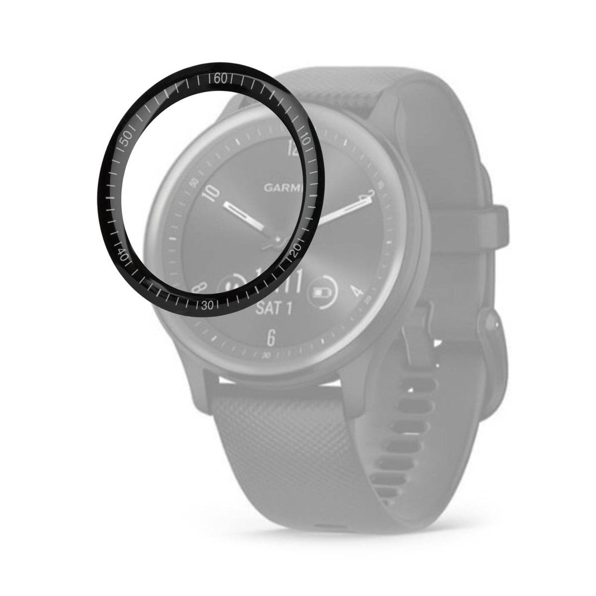Garmin vivoactive 6 Smartwatch (Lunar Gold/Bone Band) Bundle with Tempered Glass Screen Protector