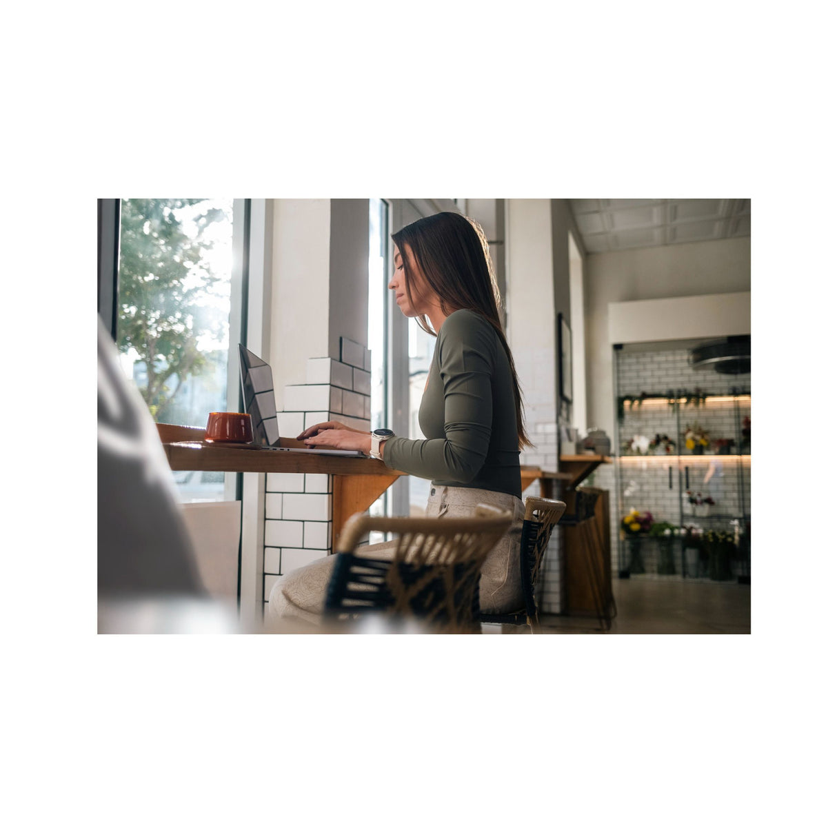 Garmin vivoactive 6 Smartwatch (Lunar Gold/Bone Band) Bundle with Tempered Glass Screen Protector