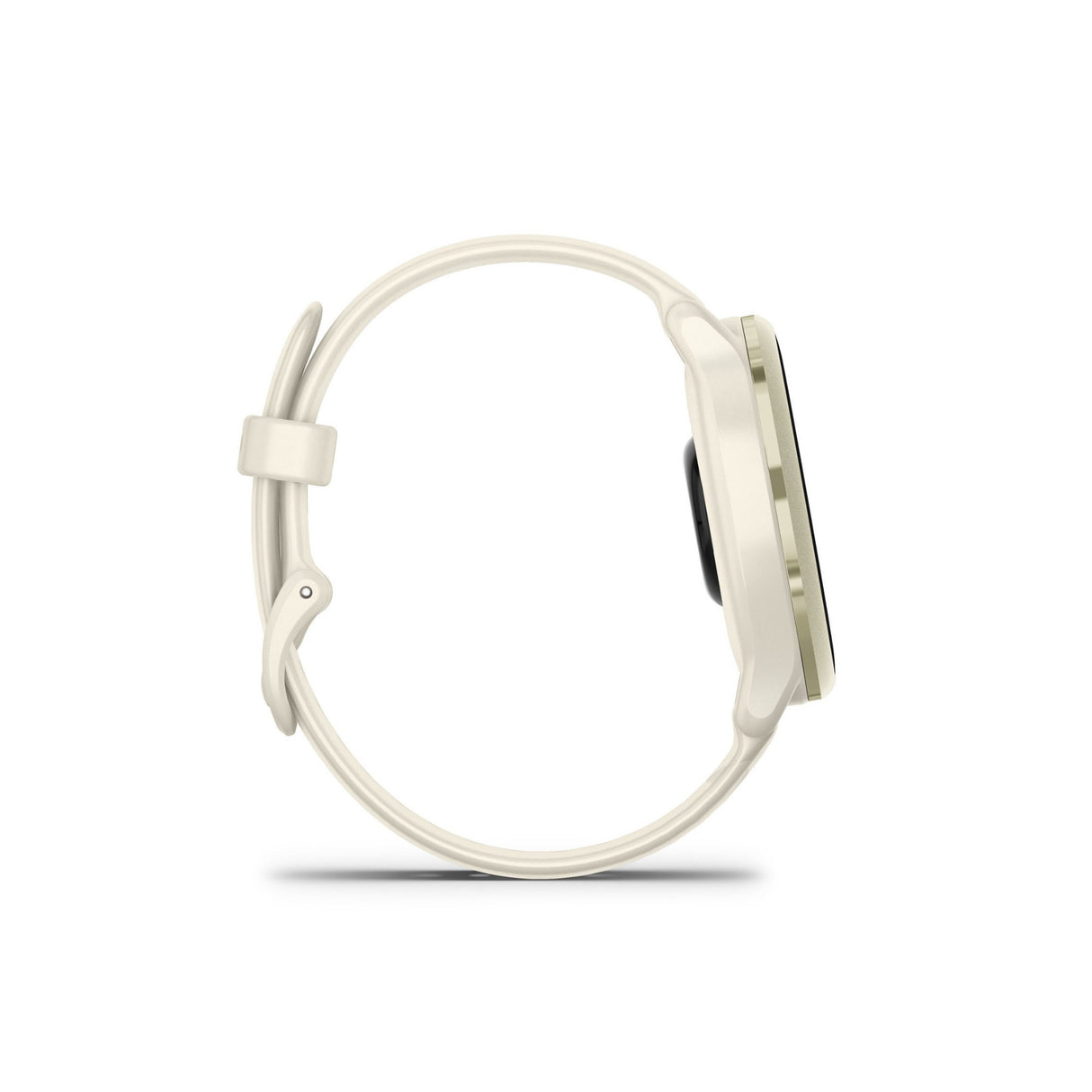 Garmin vivoactive 6 Smartwatch (Lunar Gold/Bone Band) Bundle with Tempered Glass Screen Protector