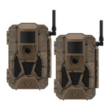 Muddy Matrix 2.0 Power Pack 36MP Trail Camera with 32 GB Memory Card and Card Reader (2 Pack)