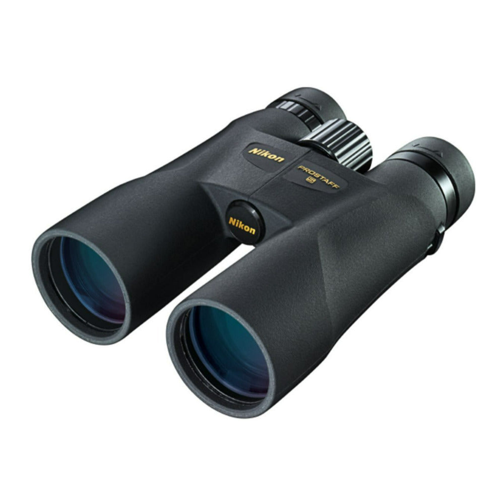 Nikon 12x50 PROSTAFF 5 Lightweight Waterproof Binoculars with Smooth Central Focus Knob (Black)