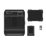 MakerBot METHOD XL 3D Printer - Dual Extruder 3D Printer with Enclosed Chamber Carbon Fiber Ready