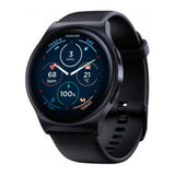 Motorola Moto 120 Bluetooth Smartwatch with AMOLED Display and Google Fit (Phantom Black)
