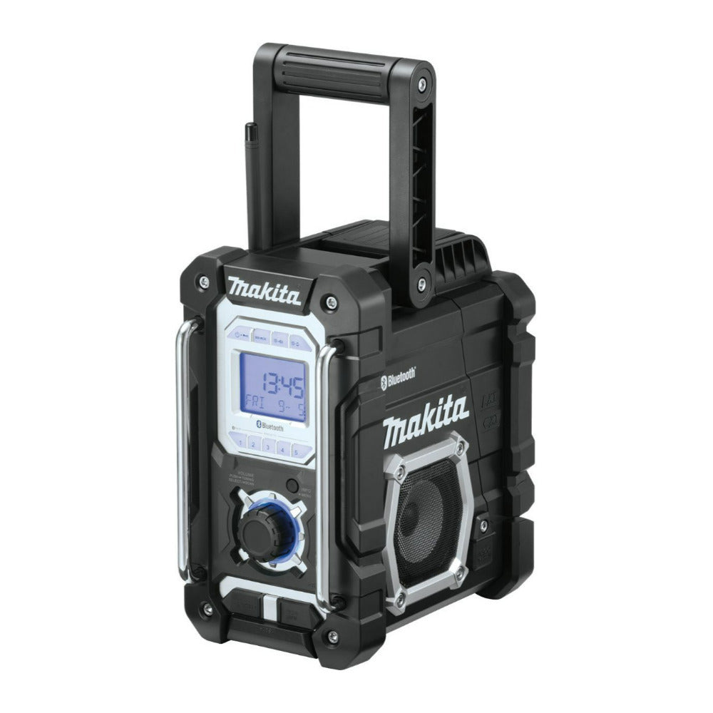 Makita XRM06B 18V LXT Li Ion Cordless Bluetooth Job Site Radio with Stereo Sound