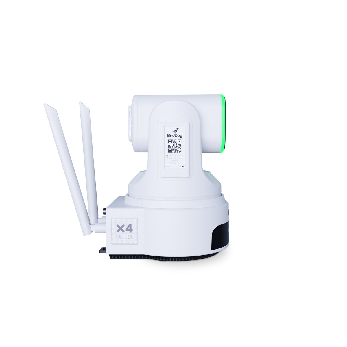 BirdDog X4 Ultra: Ultimate Wireless Camera with NDI HX3 and AI Tracking (White)