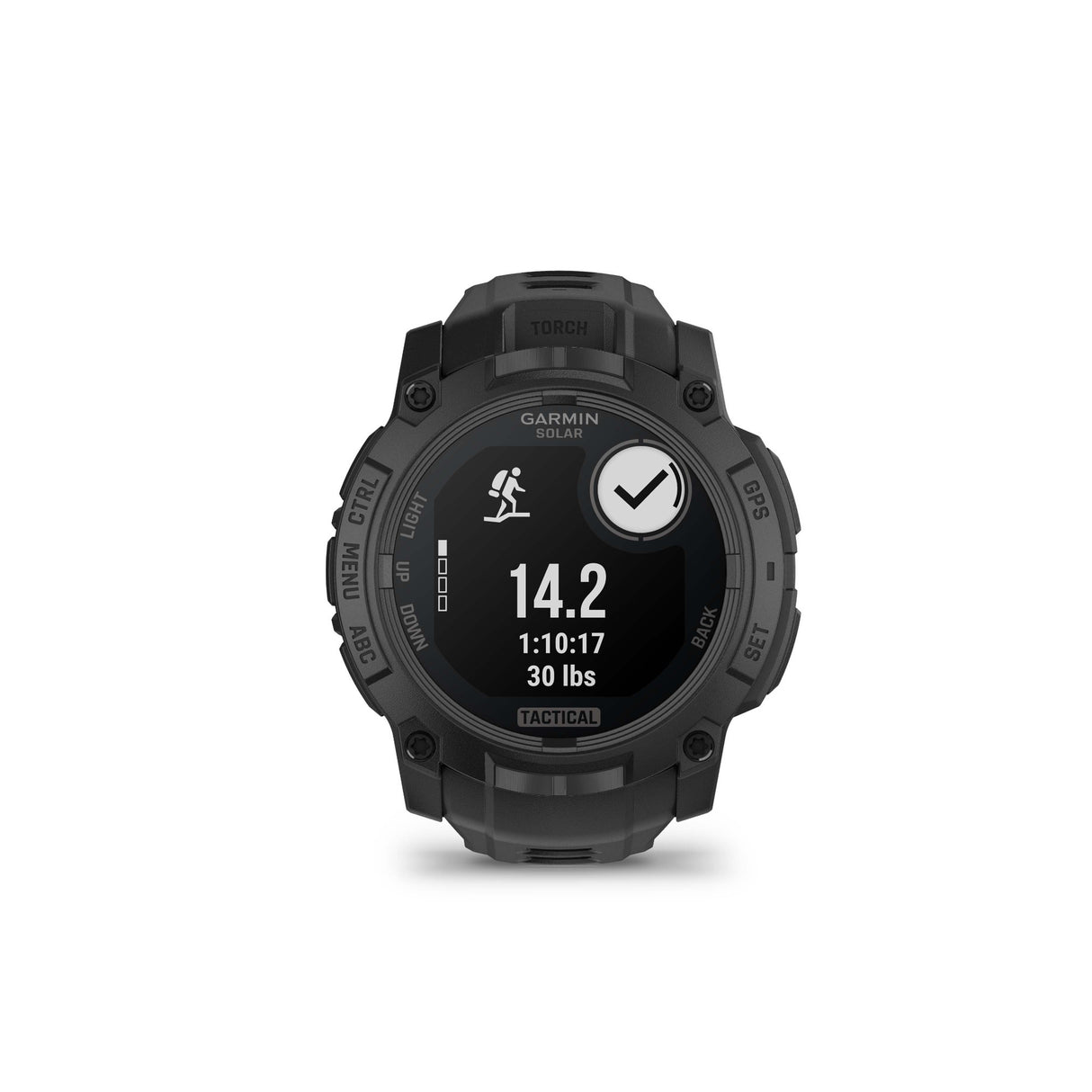 Garmin Instinct 3 50mm Solar Tactical Smartwatch (Black with Black Band)