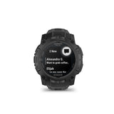 Garmin Instinct 3 50mm Solar Tactical Smartwatch (Black with Black Band)