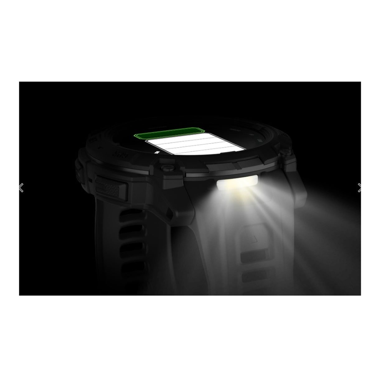 Garmin Instinct 3 50mm Solar Tactical Smartwatch (Black with Black Band)