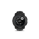 Garmin Instinct 3 45mm Solar Tactical Smartwatch with Built-in Flashlight (Black with Black Band)