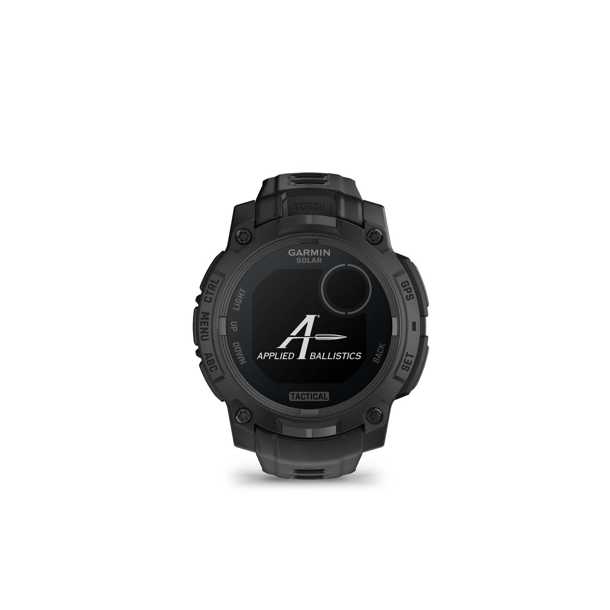 Garmin Instinct 3 45mm Solar Tactical Smartwatch with Built-in Flashlight (Black with Black Band)