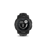 Garmin Instinct 3 45mm Solar Tactical Smartwatch with Built-in Flashlight (Black with Black Band)