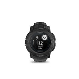 Garmin Instinct 3 45mm Solar Tactical Smartwatch with Built-in Flashlight (Black with Black Band)