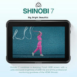 Atomos Shinobi 7-Inch 4K HDMI HDR Photo and Video Monitor and Universal Accessory Kit Bundle