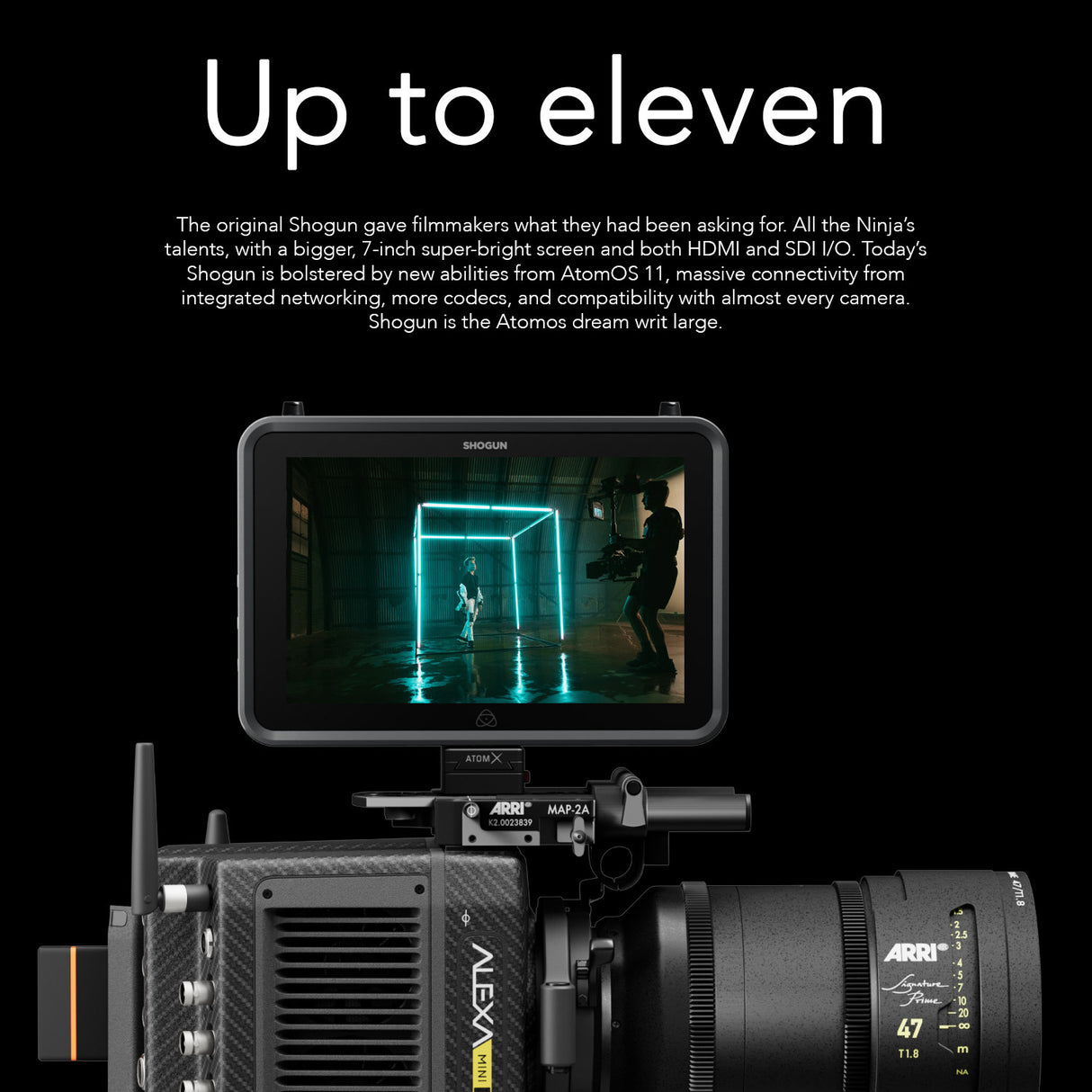 Atomos Shogun 7.2-Inch HDR Monitor, Recorder, and Switcher Bundle with Universal Accessory Kit
