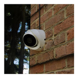Lorex Wired Turret Camera 1080p HD CVI Outdoor IP67 Weatherproof Infrared Night Vision (White)