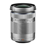 OM SYSTEM M.Zuiko Digital ED 40 to 150mm F4 to 5.6 R Telephoto Zoom Silver Lens