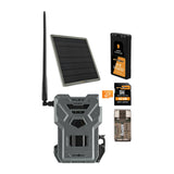 Spypoint Flex-Dark GPS Cellular Trail Camera with 10W Battery Solar Panel 32GB SDCard and Reader
