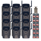 Wildgame Innovations Terra XT 2.0 24MP Three Cellular Trail Cameras (4-Pack) with Memory Card Bundle