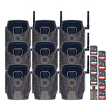 Wildgame Innovations Terra XT 2.0 24MP Three Cellular Trail Cameras (3-Pack) with Memory Card Bundle