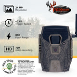 Wildgame Innovations Terra XT 2.0 24MP Three Cellular Trail Cameras with 32GB Memory Card Bundle