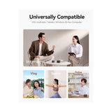 Hollyland Lark M2S Mini Combo, M40 40W, Koah Vlogging Camera Grip and Maxell Folding Storage Bundle