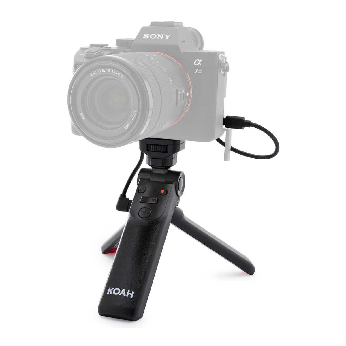 Hollyland Lark M2S Mini Combo, M40 40W, Koah Vlogging Camera Grip and Maxell Folding Storage Bundle