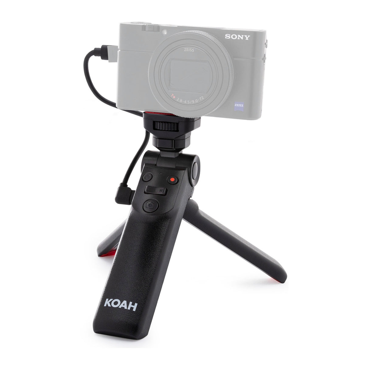 Hollyland Lark M2S Mini Combo, M40 40W, Koah Vlogging Camera Grip and Maxell Folding Storage Bundle